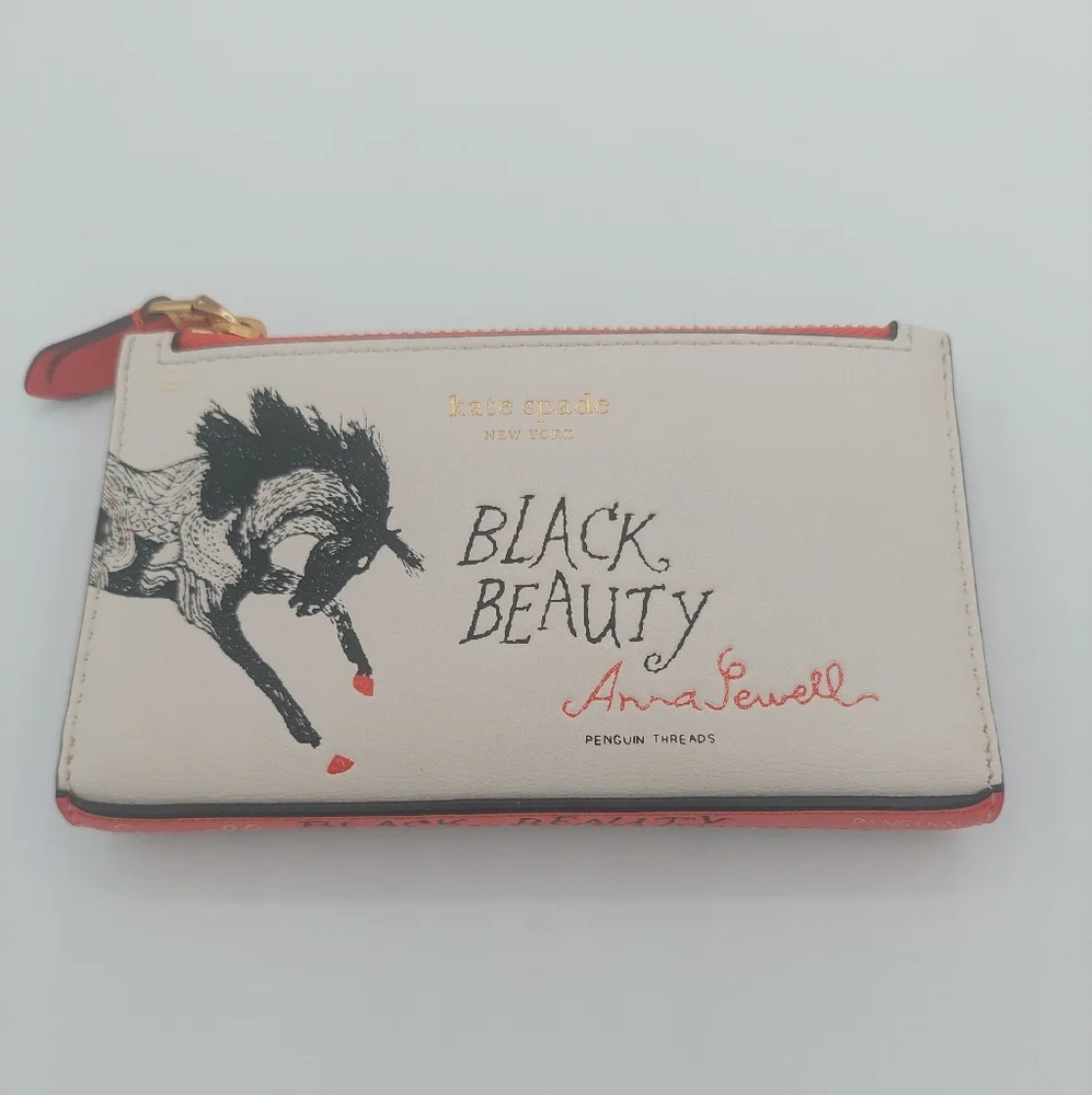 Kate Spade extremely RARE STORYTELLER Black Beauty SET Bag&Wallet. - Picture 5 of 15